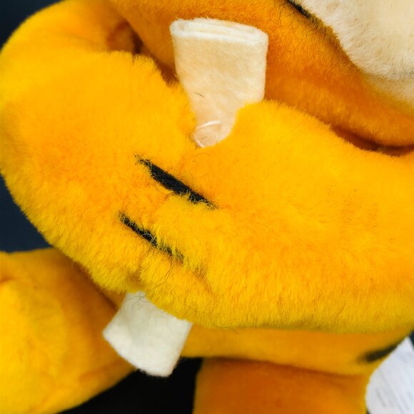 Vintage 1981 GARFIELD Graduation Cap Diploma Plush Stuffed Toy: 8" - Dakin - Picture 6 of 11